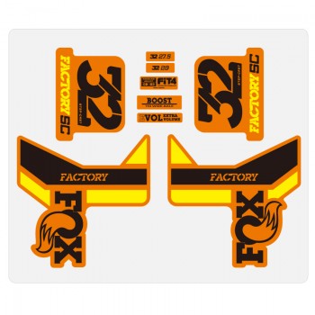 Mountain Bicycle Fork Decal Stickers for FOX Factory 32 SC